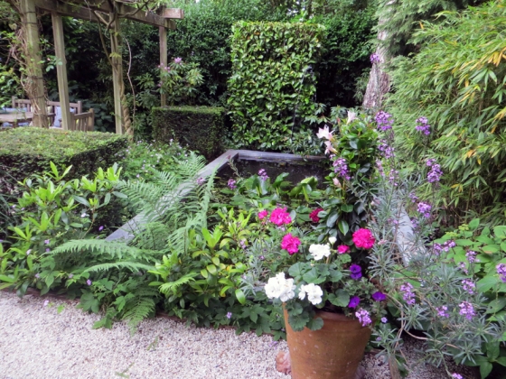 De tuin van Van der Lingen